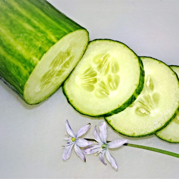 A sliced Cucumber