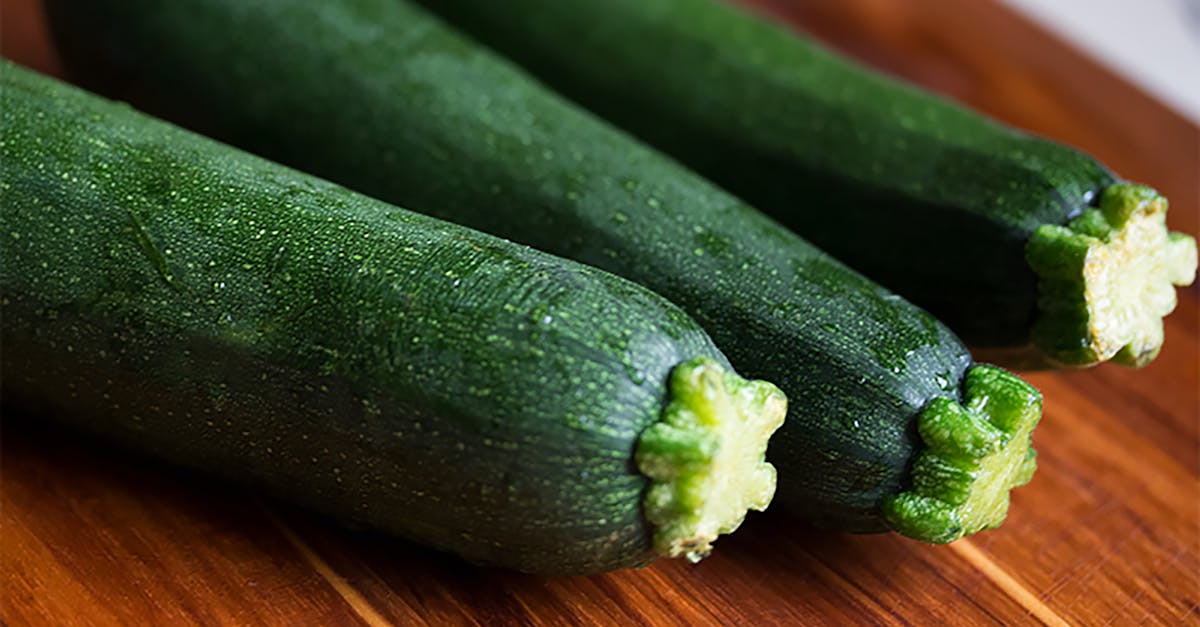 Courgette (Zucchini): Keeps Blood Sugar Steady